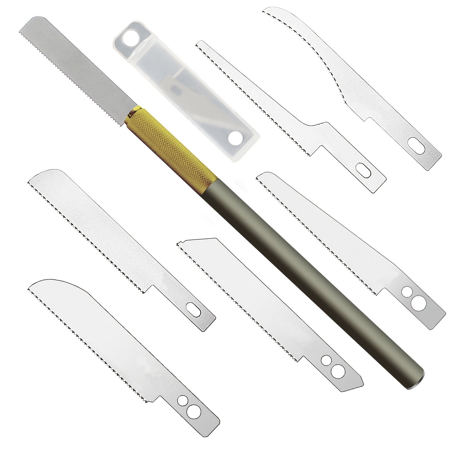 Craft Knife Set - Joystar Handsäge, Modell-Bastelwerkzeuge mit 8-teiligen Klingen,