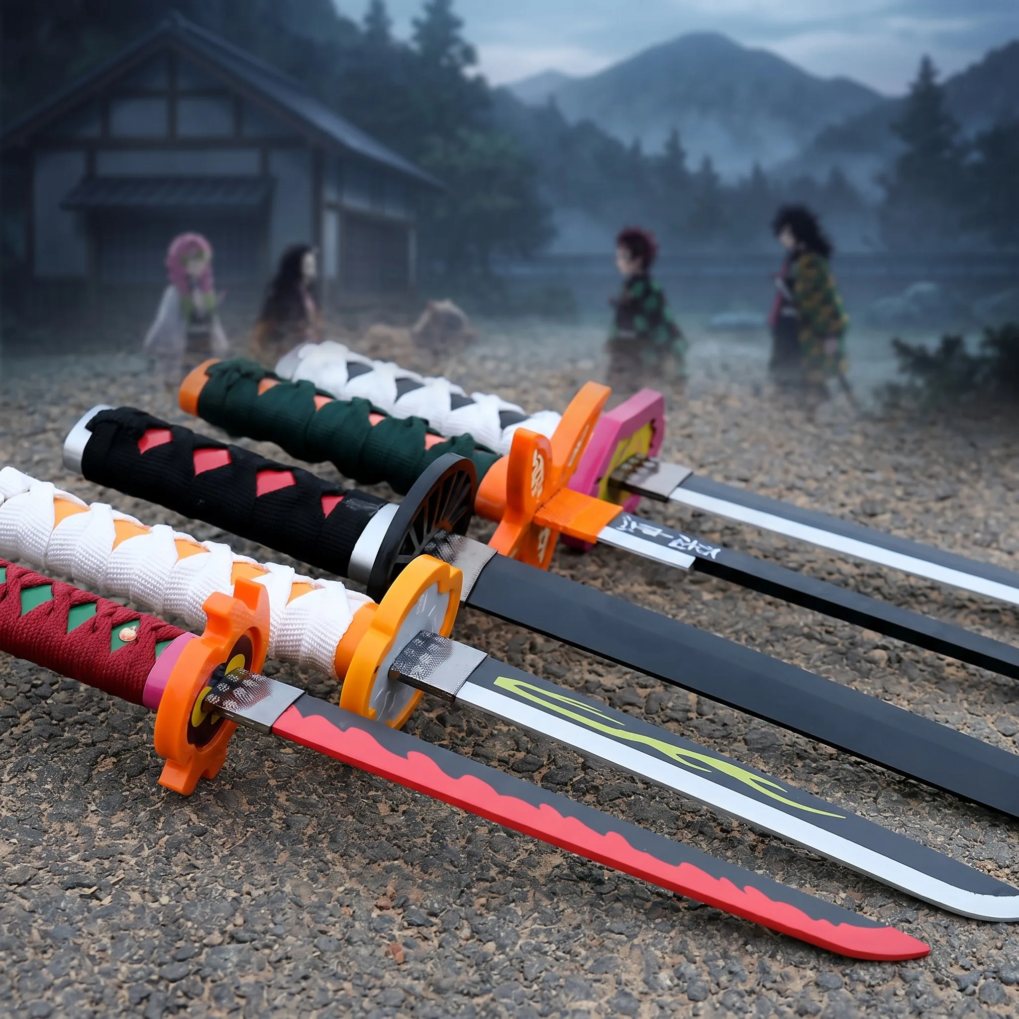 72 104cm Demon Slayer Katana T – Cosplay Prop Dagger Bewertung und Preis
