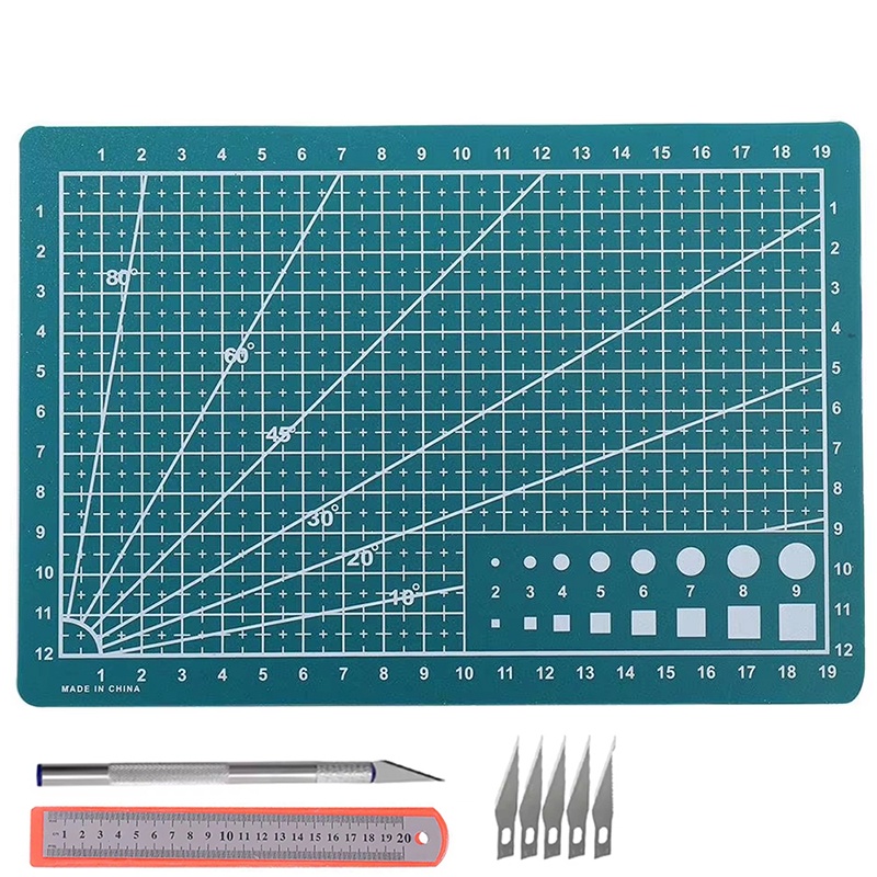 PVC-Schneidematten-Set A3/A4/A – Craft Knife Set Bewertung und Preis