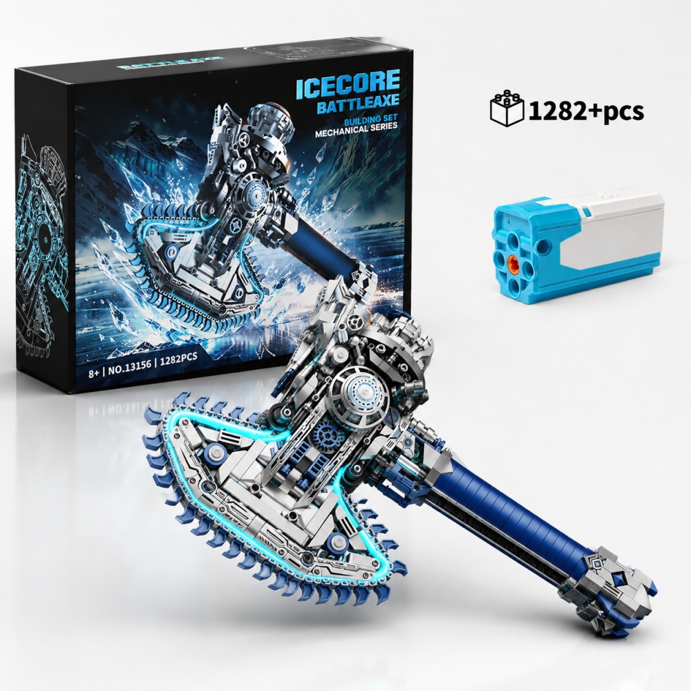 1282-teiliger Technischer Eis- – Cosplay Prop Building Bewertung und Preis